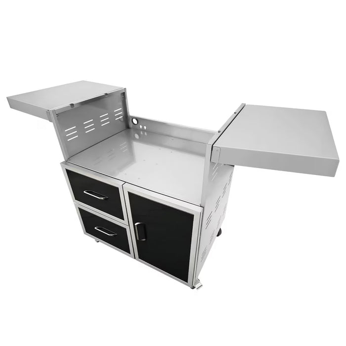 Wildfire 30-in Black SS Grill Cart - WFCART30-BSS