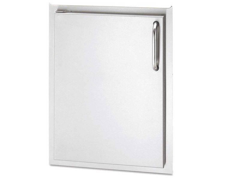 American Outdoor Grill 17-Inch Left Hinged Single Access Door - Vertical - 24-17-SSDL