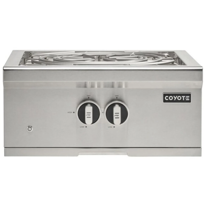 Coyote 24-Inch Built-In Power Burner - C3PB