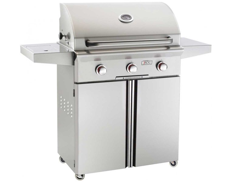 American Outdoor Grill T-Series 30-Inch 3-Burner Propane Gas Grill - 30PCT-00SP