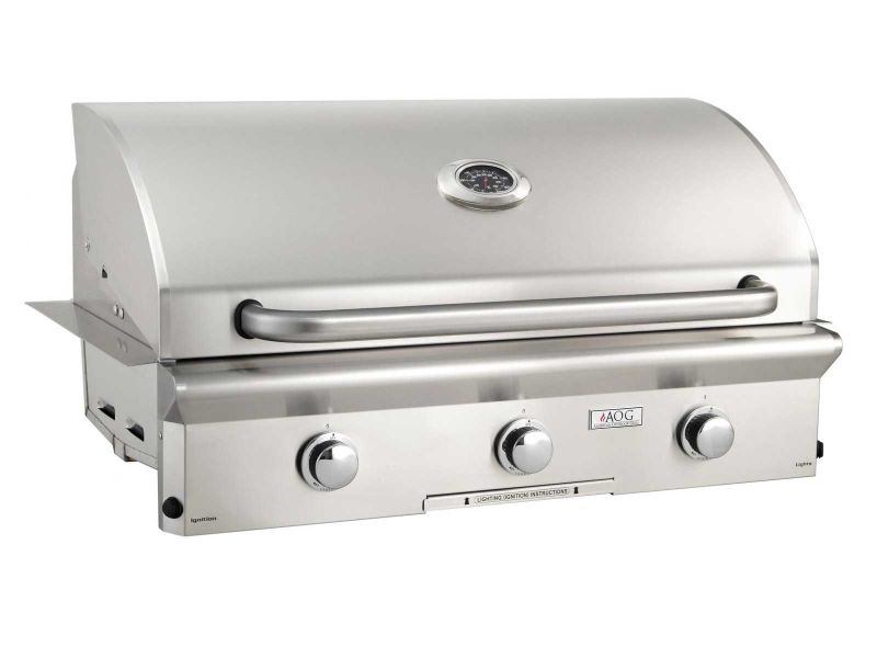 American Outdoor Grill L-Series 36-Inch 3-Burner Built-In Natural Gas Grill - 36NBL-00SP