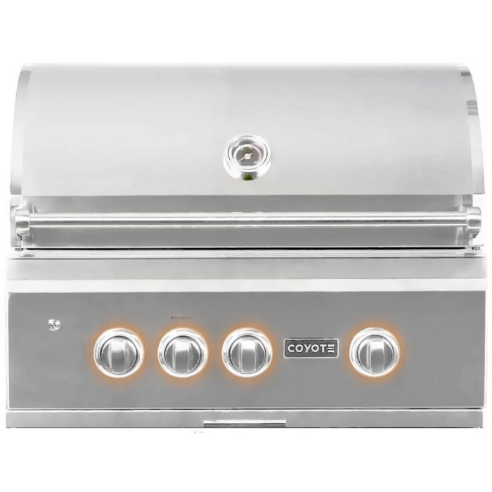 Coyote 30" SL-Series Grill w/ LED Lights, Ceramics