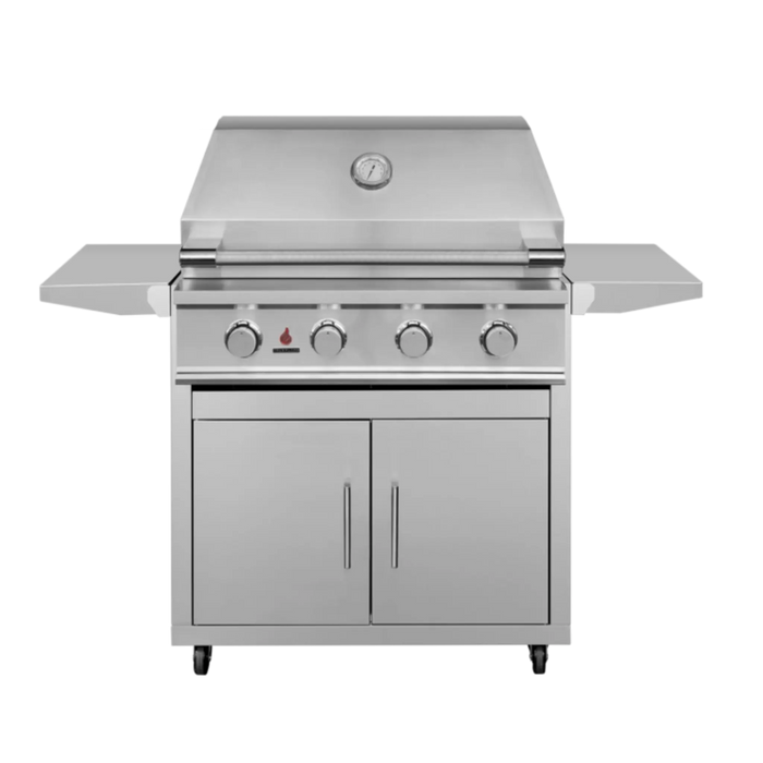 TrueFlame E Series 32-Inch 4-Burner Freestanding Gas Grill