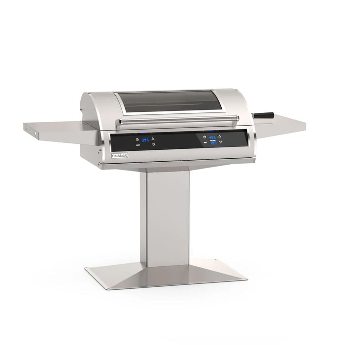 Fire Magic EL500s 30" Accessible Patio Post Mount Electric Grill With One Control - EL500s-3Z1E-AP