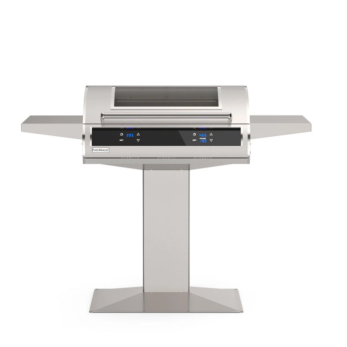 Fire Magic 30" Patio Post Mount Electric Grill With Two Controls - EL500s-4Z1E-P6