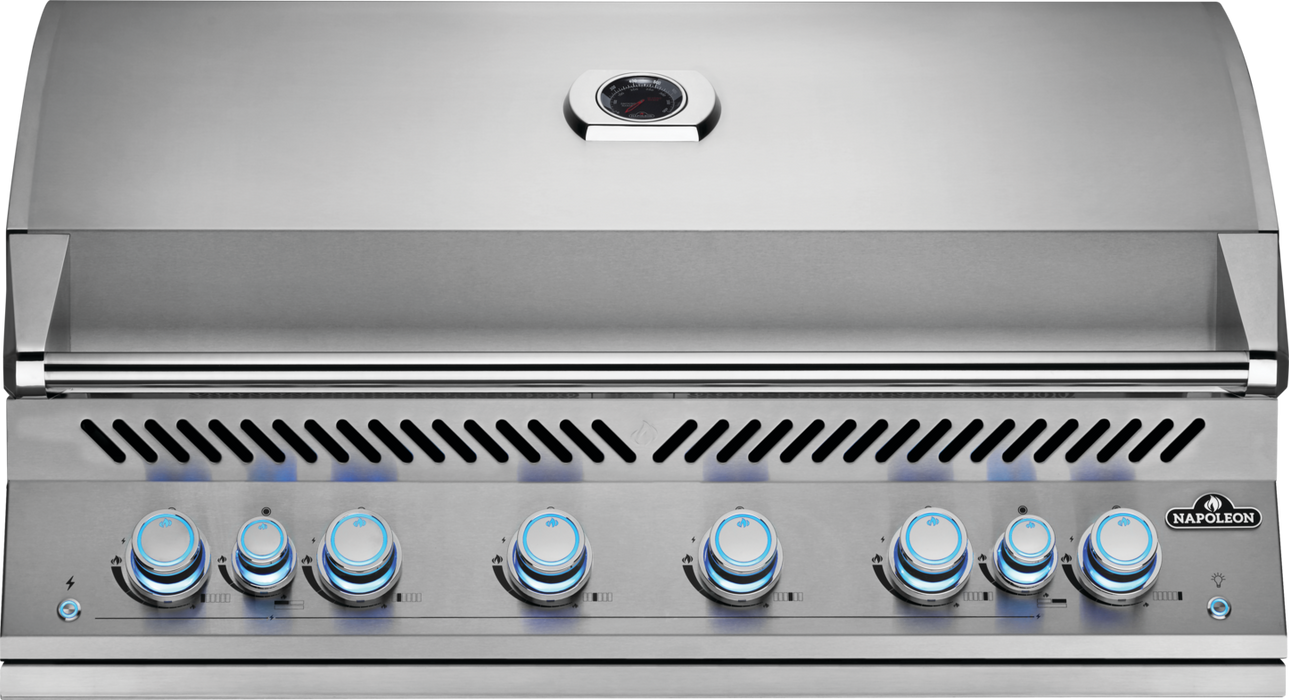 Napoleon 700 Series 5-Burner 44-Inch Built-In Gas Grill w/ Rotisserie & SafetyGlow
