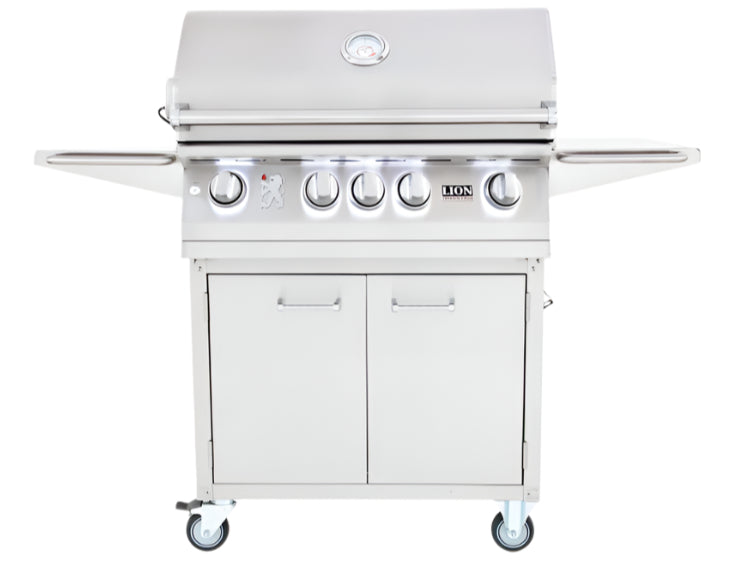 Lion L75000 32-Inch 4 Burner Freestanding Gas Grill