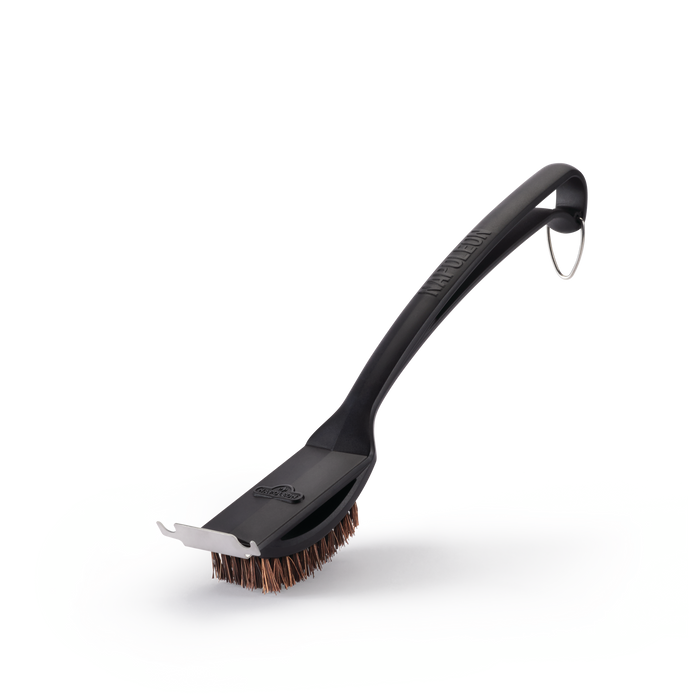 Natural Fiber Grill Brush with Grid Scraper - 62053