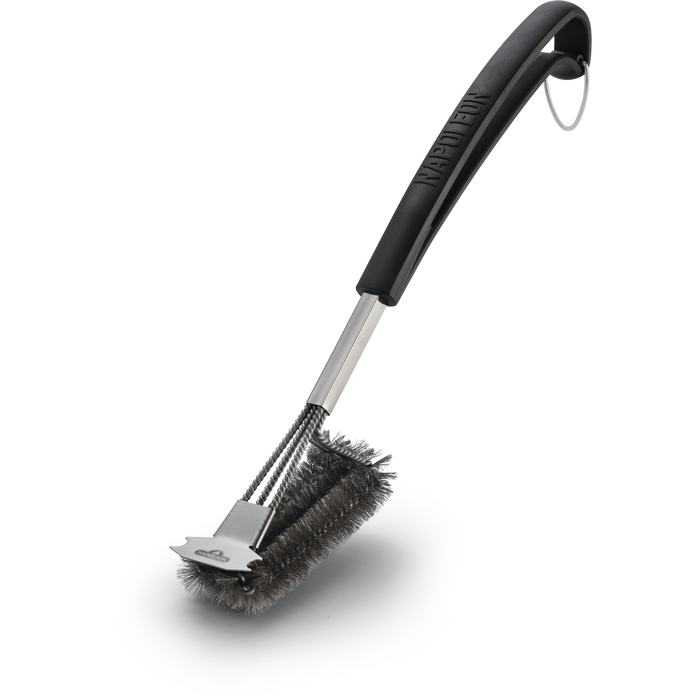 Napoleon Triple-Row Grill Brush with Stainless Steel Bristles - 62063