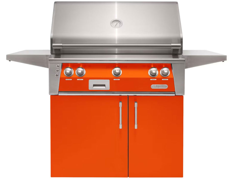 Alfresco ALXE 36-Inch Grill With Rotisserie -Luminous Orange - ALXE-36C-S2005
