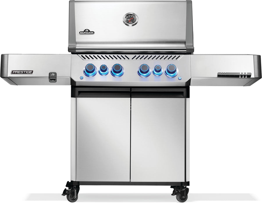 Napoleon Prestige 500 4-Burner Grill w/ Rotisserie & Side Burner
