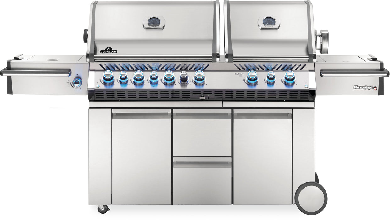 Napoleon Prestige PRO 825 6-Burner Gas Grill w/ Rotisserie & Power Burner