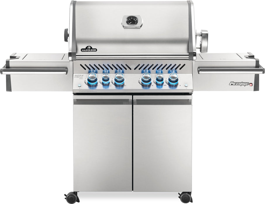 Napoleon Prestige PRO 500 4-Burner Propane Grill w/ Rotisserie & Side Burner