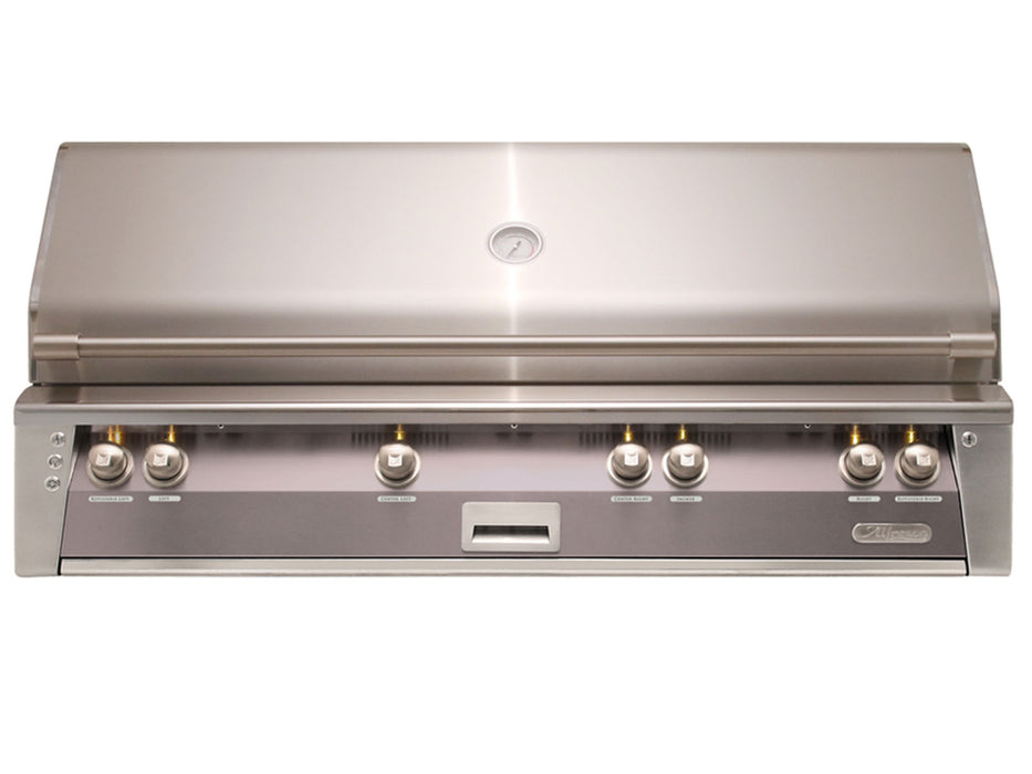 Alfresco ALXE 56-Inch Built-In All Grill With Sear Zone And Rotisserie in Signal Grey- ALXE-56BFG- S7004