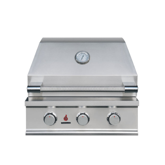 TrueFlame E Series 25-Inch 3-Burner Built-In Gas Grill