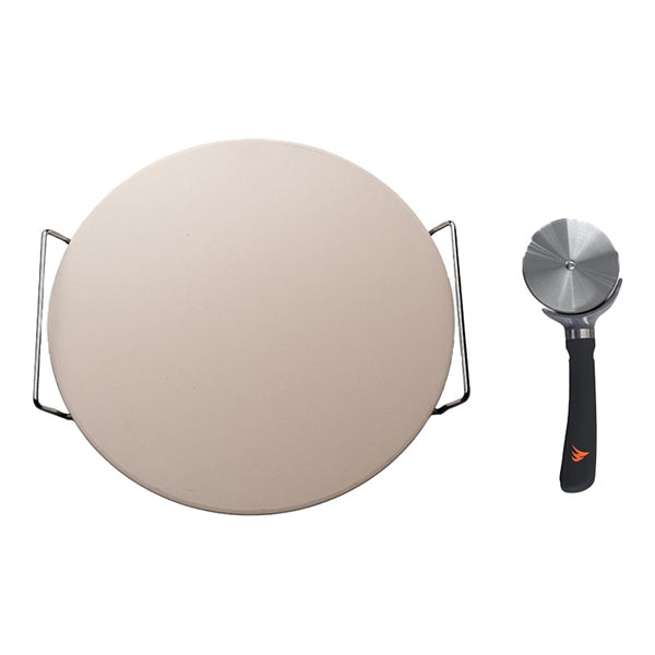 Memphis Pizza Stone, Rack & Cutter - VG4501
