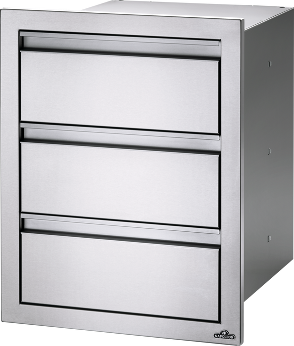 Napoleon 18 Inch Triple Drawer - BI-1824-3DR