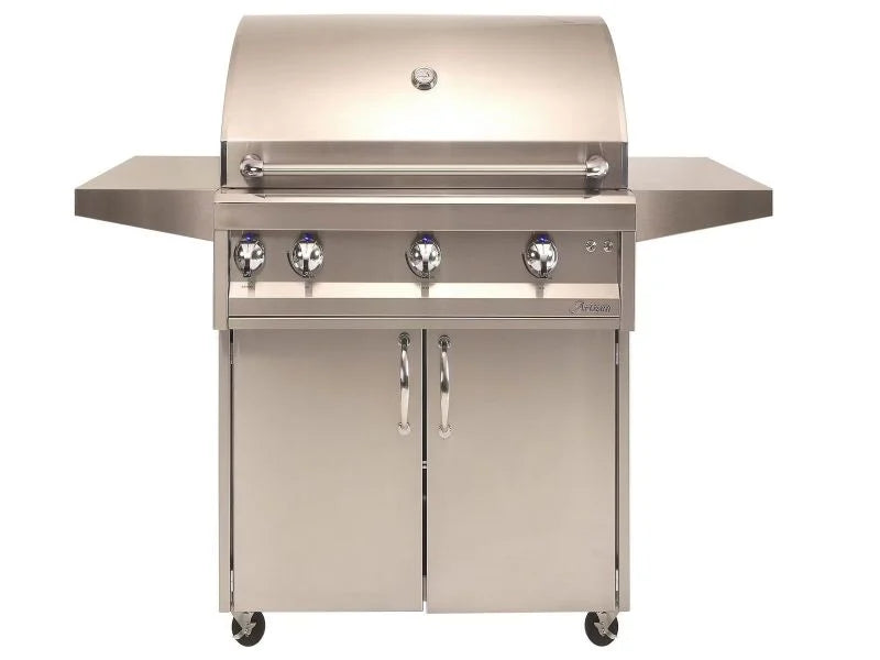 Artisan Professional 36" Cart Grill, 3 Burner with Rotisserie - ARTP-36C