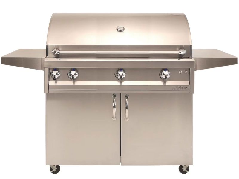 Artisan Professional 42" Cart Grill, 3 Burner with Rotisserie - ARTP-42C