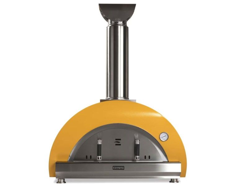 Coyote DUOMO Wood-fired Pizza Oven w, 4 Piece Tool Set