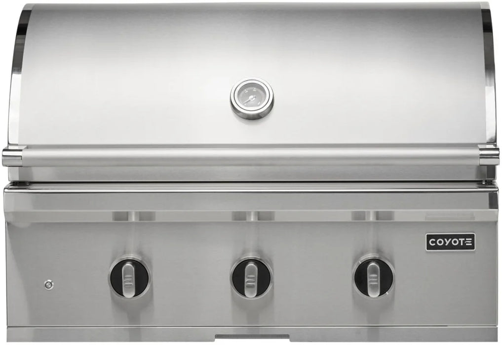 Coyote C-Series 34-in 3-Burner Built-In Grill