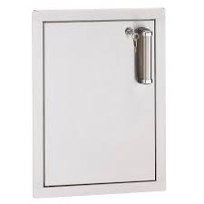 Fire Magic Choice 14-Inch Left-Hinge Single Access Door with Lock - Vertical - 53920KSC-L