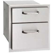 Fire Magic Select 14-Inch Double Access Drawer - 33802