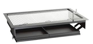 Fire Magic Firemaster Built-In Countertop Charcoal Grill - Small - 3329