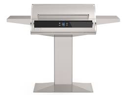 Fire Magic Electric EL500 30-Inch Post Mount Electric Grill with Digital Timer and Single Control - EL500s-3Z1E-P6