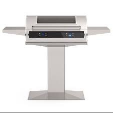 Fire Magic Patio Post-Mount Electric Grill- With Two Controls & Window - EL500s-4Z1E-W-P6
