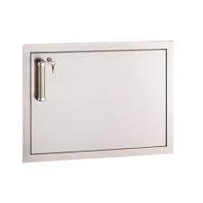 Fire Magic Choice 20-Inch Right-Hinge Single Access Door with Lock - Horizontal - 53914KSC-R