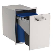 Fire Magic Double Trash Cabinet - 53820DSC