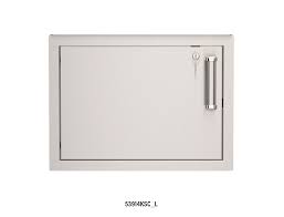 Fire Magic Choice 20-Inch Left-Hinge Single Access Door with Lock - Horizontal - 53914KSC-L