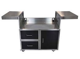 Wildfire 36-in Black SS Grill Cart - WFCART36-BSS