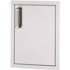 Fire Magic Premium Flush 14-Inch Right-Hinged Single Access Door - Vertical With Soft Close - 53920SC-R