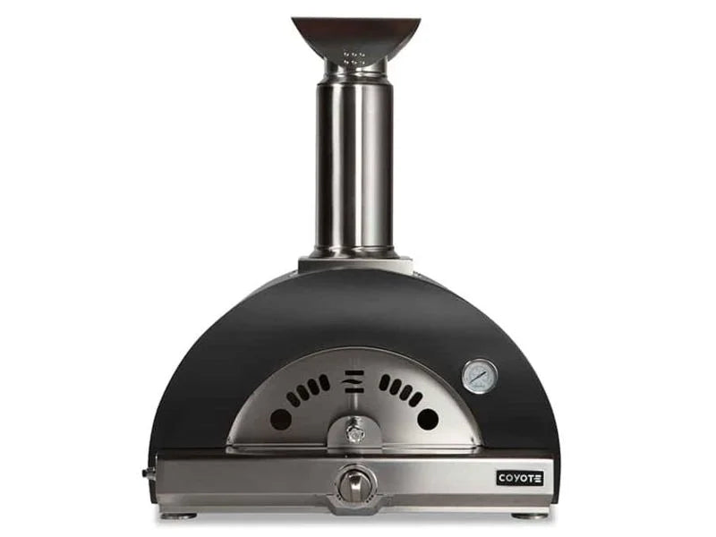 Coyote 30 Inch Hybrid Gas Pizza Oven - Matte Black - C1PZ30HMBNG