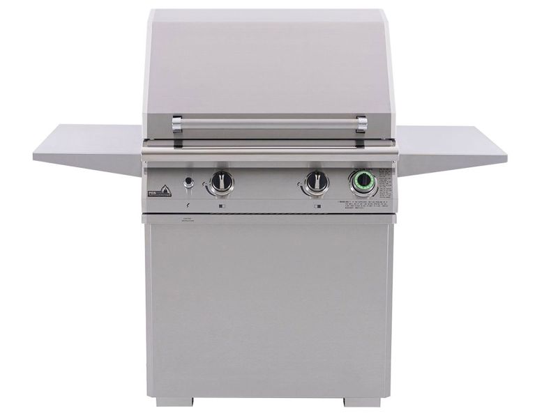 PGS T-Series Commercial 30-Inch Natural Gas Grill On Pedestal with Timer - S27TNG