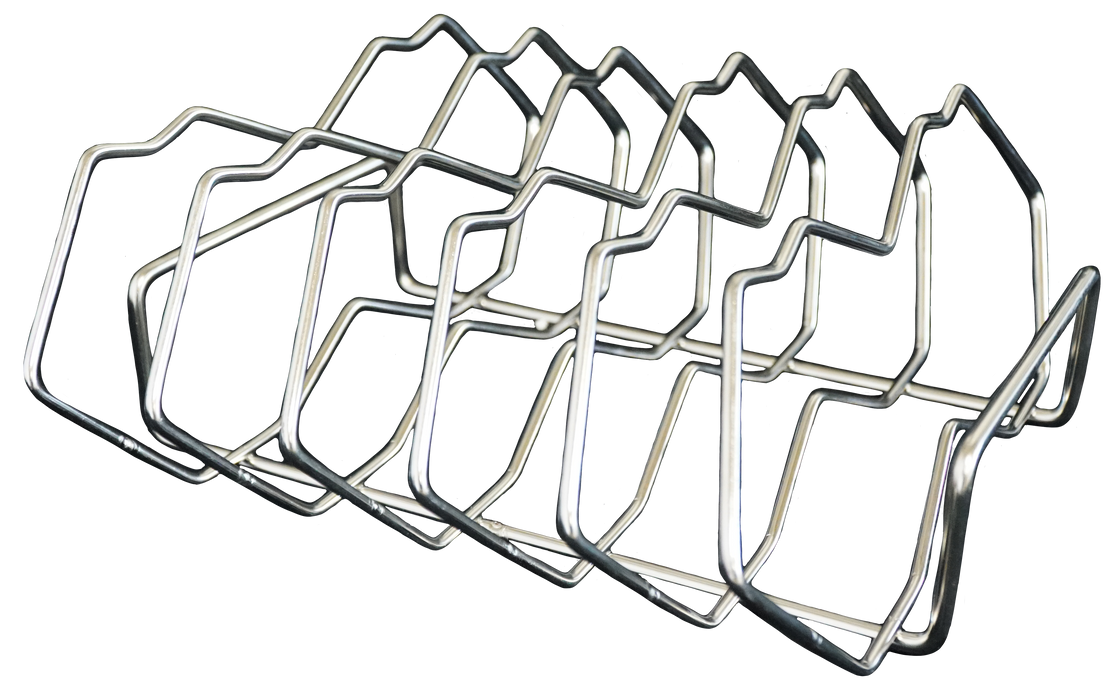 Primo 5 Slot Rib Rack - Oval 400, 300, 200