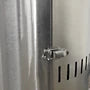 AZ Patio Heaters 48,000 BTU Propane Gas Patio Heater with Table - Stainless Steel