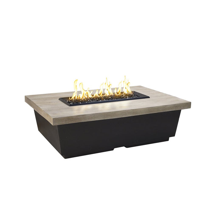American Fyre Designs 52-Inch Contempo Rectangle Firetable / Fire Pit