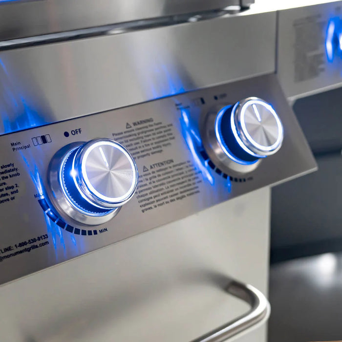 Monument Grill Stainless Infrared Propane Gas Grill - 24367