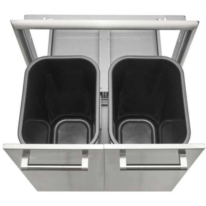 Coyote 26 Inch Pull Out Trash / Recycle Bin - C3-TC