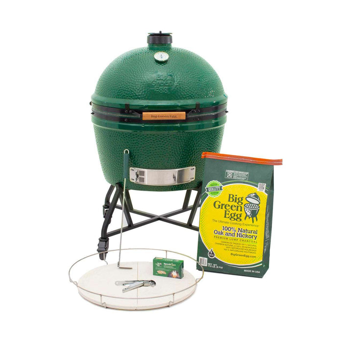 2XL Big Green Egg in an intEGGrated Nest + Handler Package