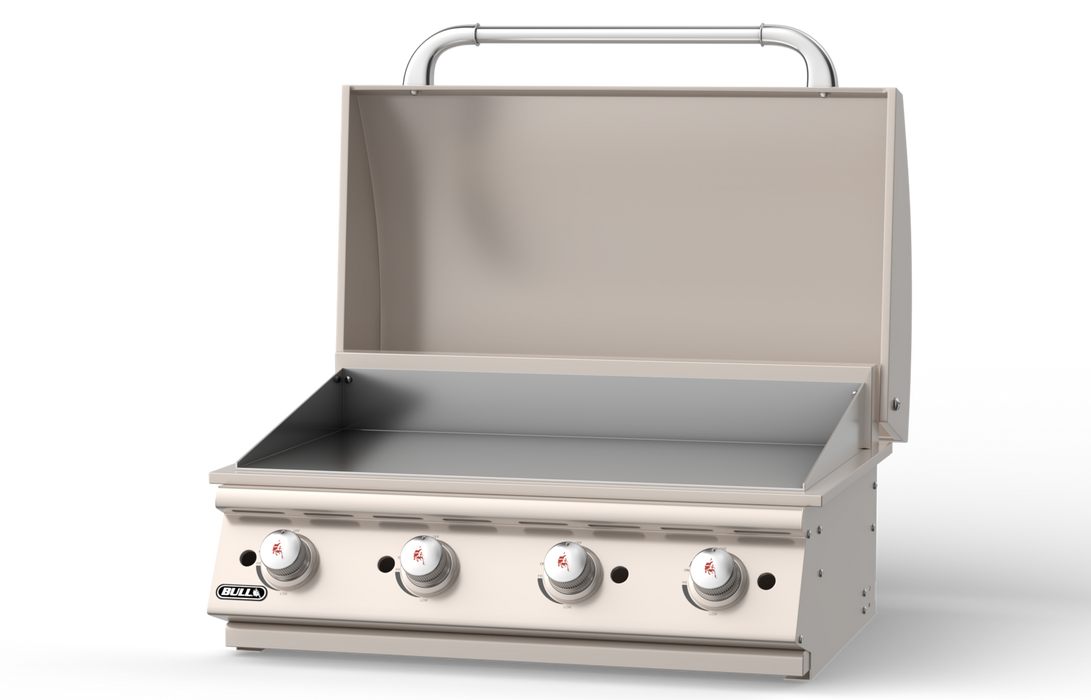 Bull 30-Inch Stainless Steel Flat Top Built-In Griddle