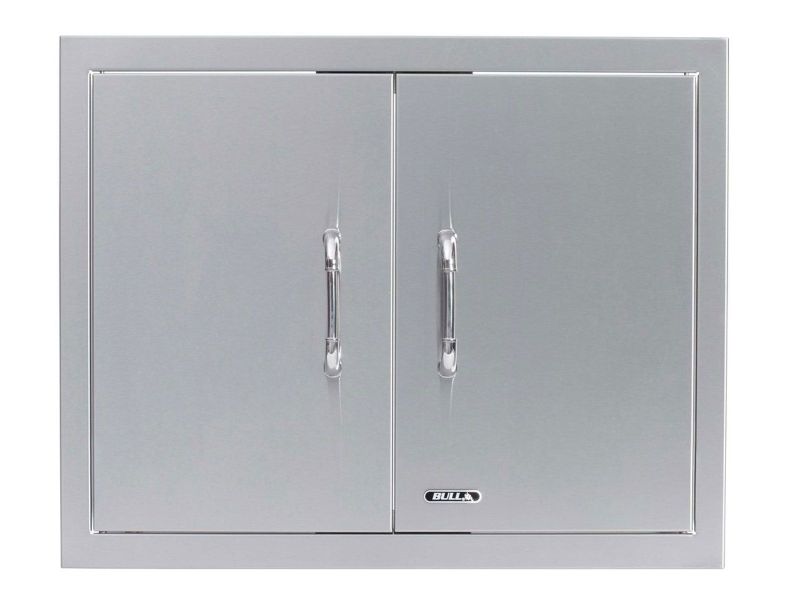 Bull 25-Inch Stainless Steel Double Access Door with Reveal - 33590