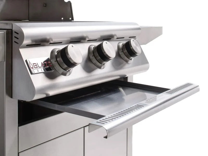 Blaze LBM 32-Inch 4-Burner Natural Gas Grill - BLZ-4LBM+BLZ-4-CART-SC