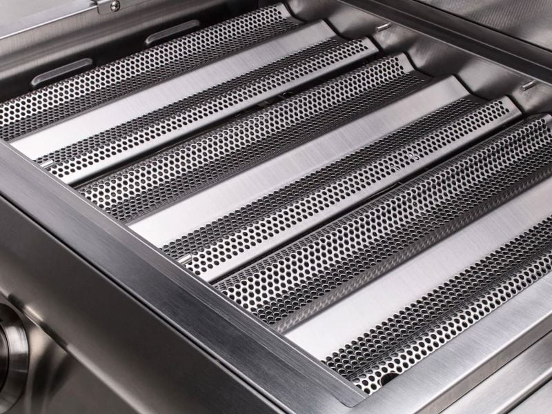 Blaze LBM 32-Inch 4-Burner Natural Gas Grill - BLZ-4LBM+BLZ-4-CART-SC