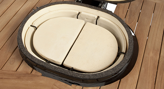Primo Ceramic Heat Deflector Plates For Oval XL 400 & G 420