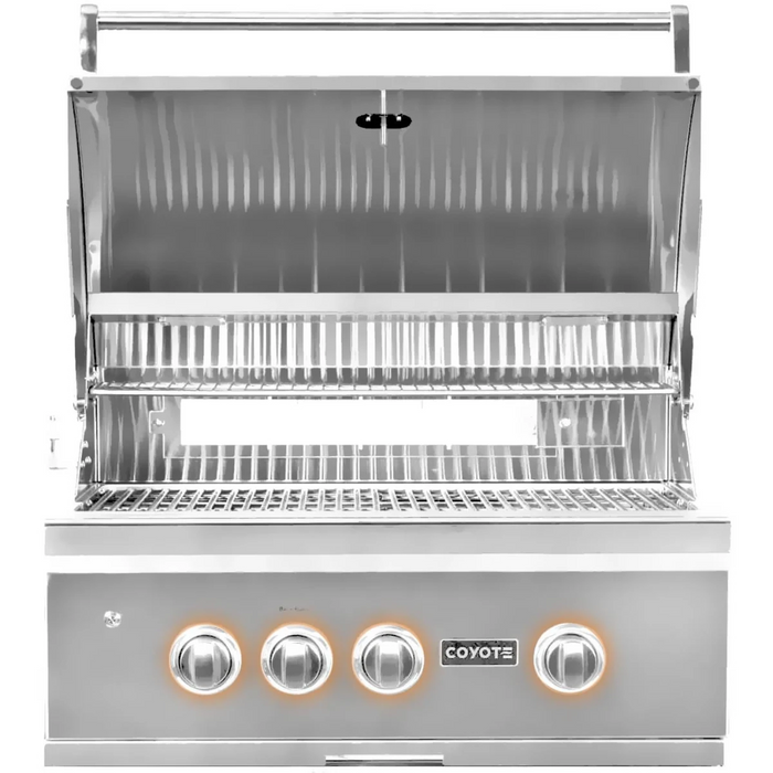 Coyote 30" SL-Series Grill w/ LED Lights, Ceramics
