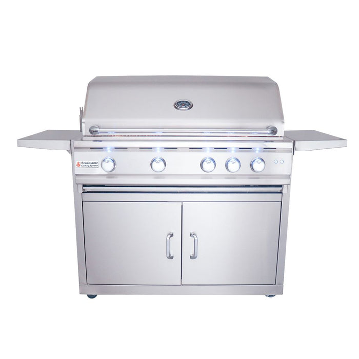RCS Grill Cart For 38-Inch Cutlass Series Gas Grills - RONKC